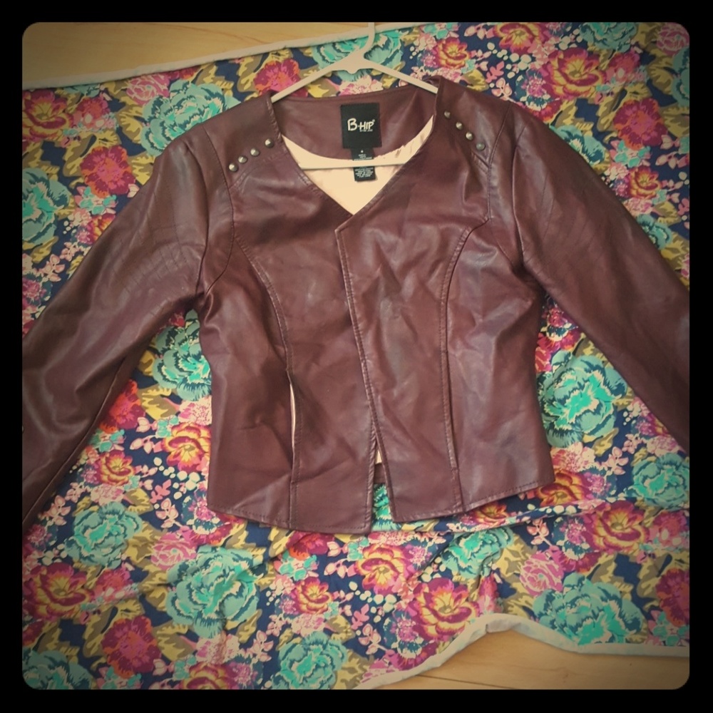 Women's leather jacket